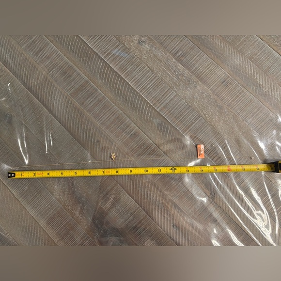 Elegant Gold and Pink Pendant Necklace Fine Jewelry real gold Macys - Picture 4 of 6